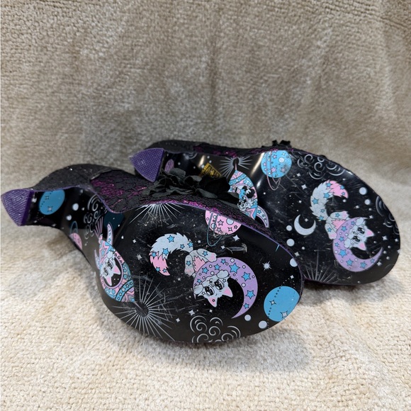 Irregular Choice Halloween Dark Daydream Women's Shoes with Skull Detail - Picture 6 of 6